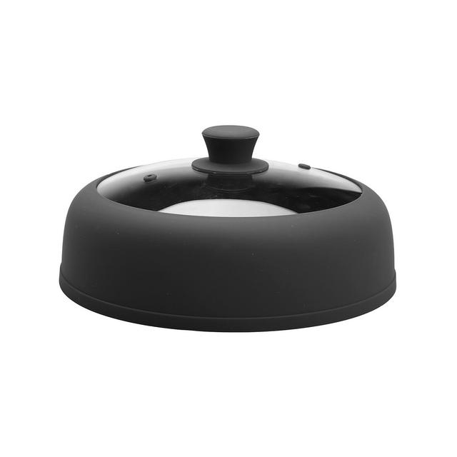 Bezrat Silicone & Glass Microwave Plate Cover