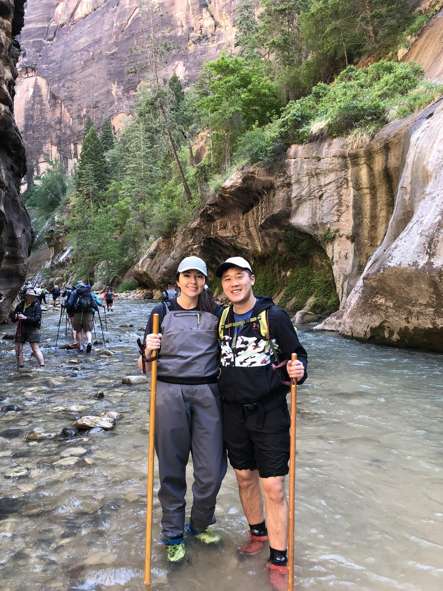 Hiking The Narrows in Utah