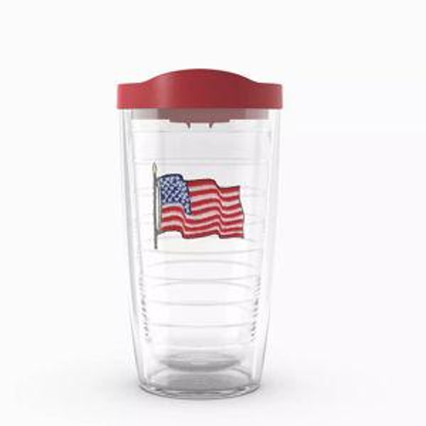16 oz American Flag Tervis Cup