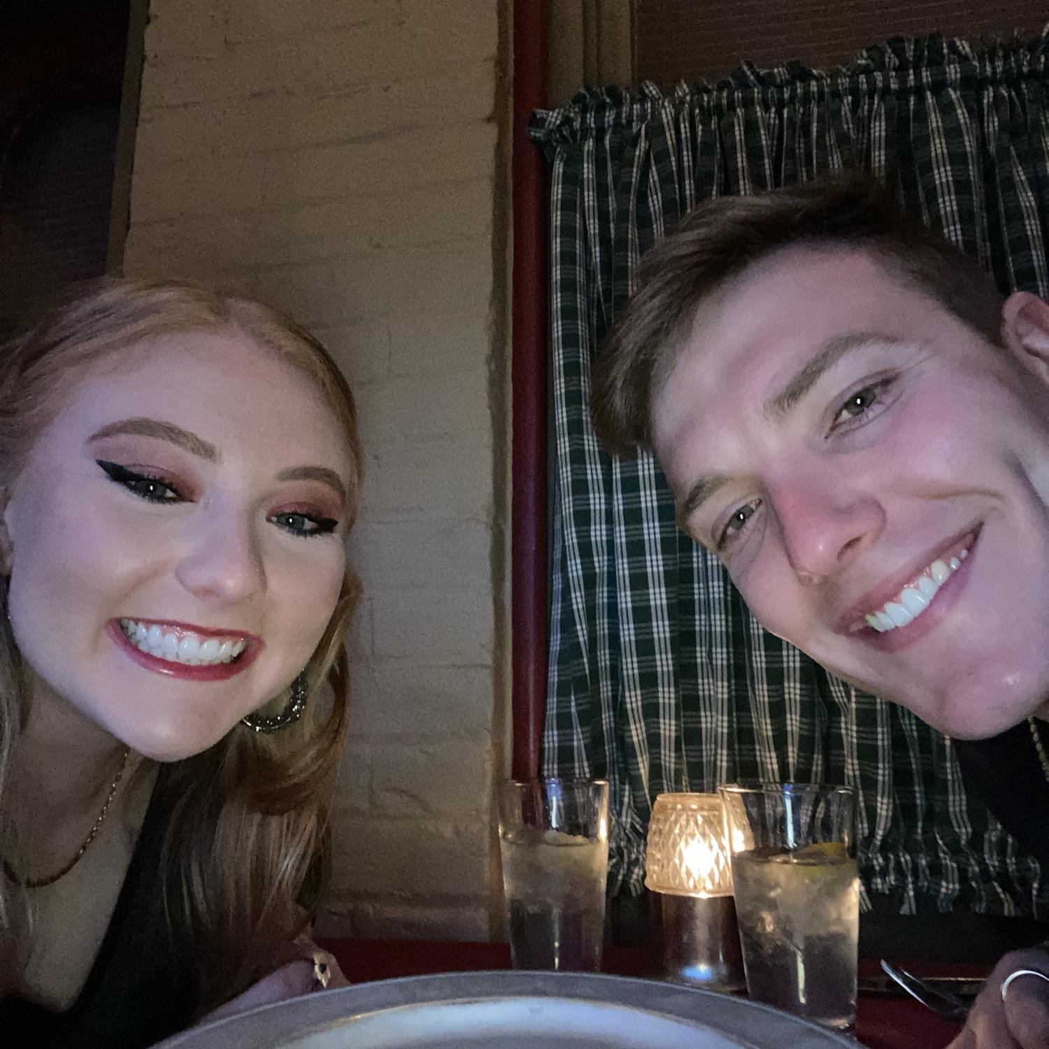 Date night at one of our fav restaurants in Manitou Springs!