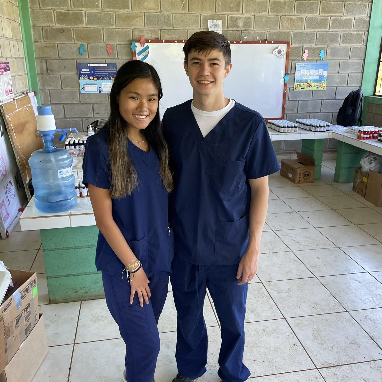 Summer 2023: In Honduras, we primarily served in the pharmacy, filling medical orders and providing rice and beans. It was great to be able to provide people with their physical and spiritual needs.