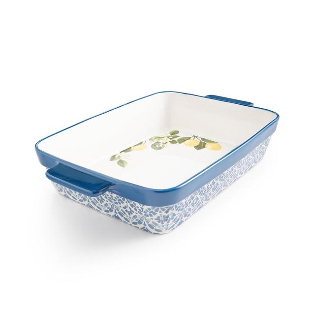 Martha Stewart Collection Hello Sunshine Ceramic Baker, Created for Macy's