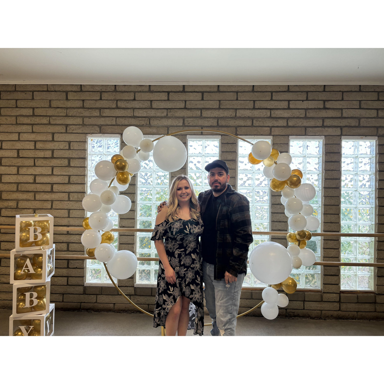 Taken at our nephew's baby shower