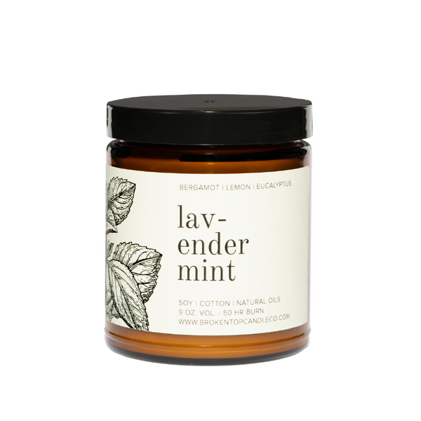 Lavender Mint Soy Candle