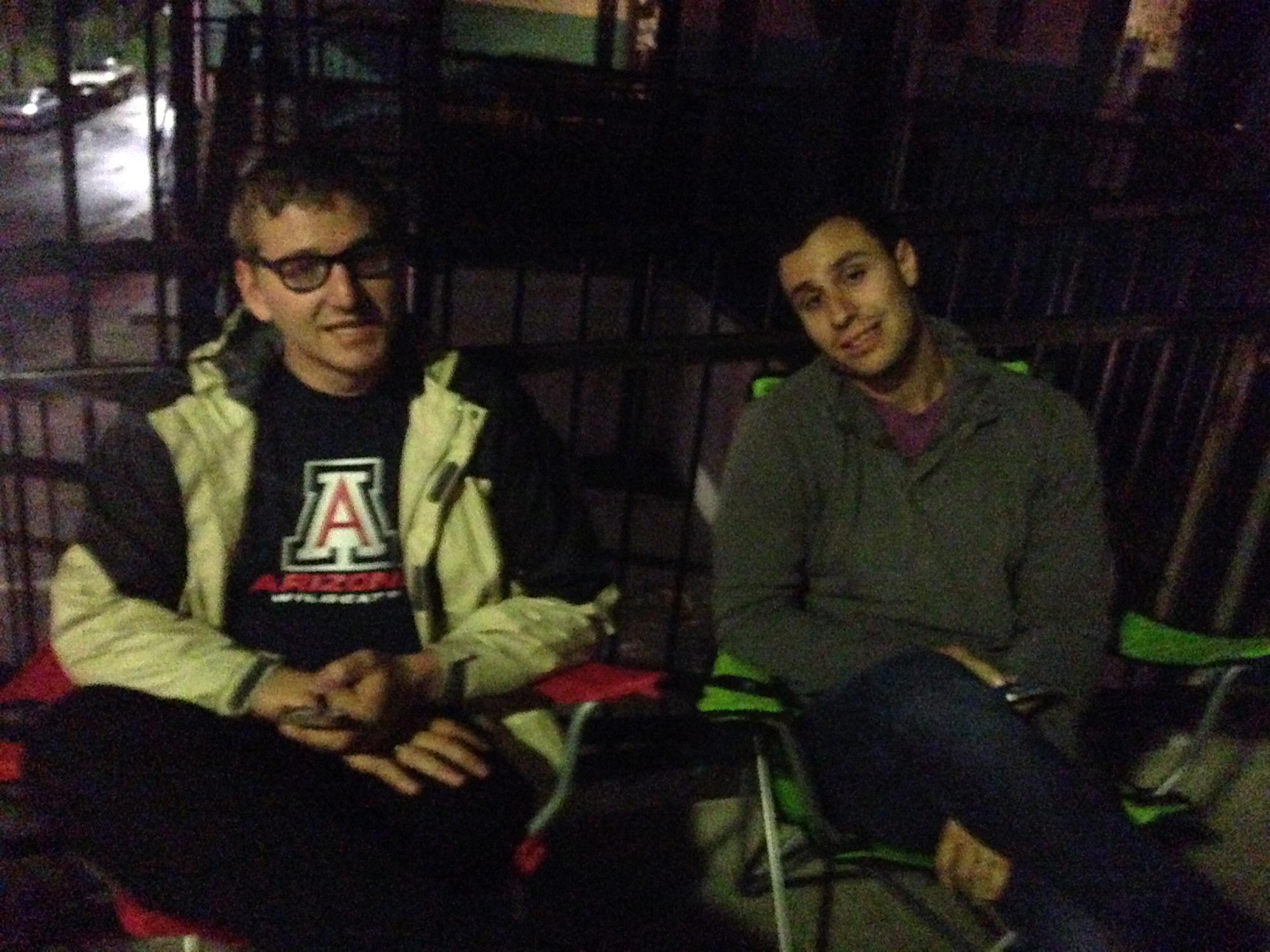 David, AJ, and I were SECOND in line for Franklin's BBQ starting at 6:10AM. We didn't eat till 11AM, but it was worth it