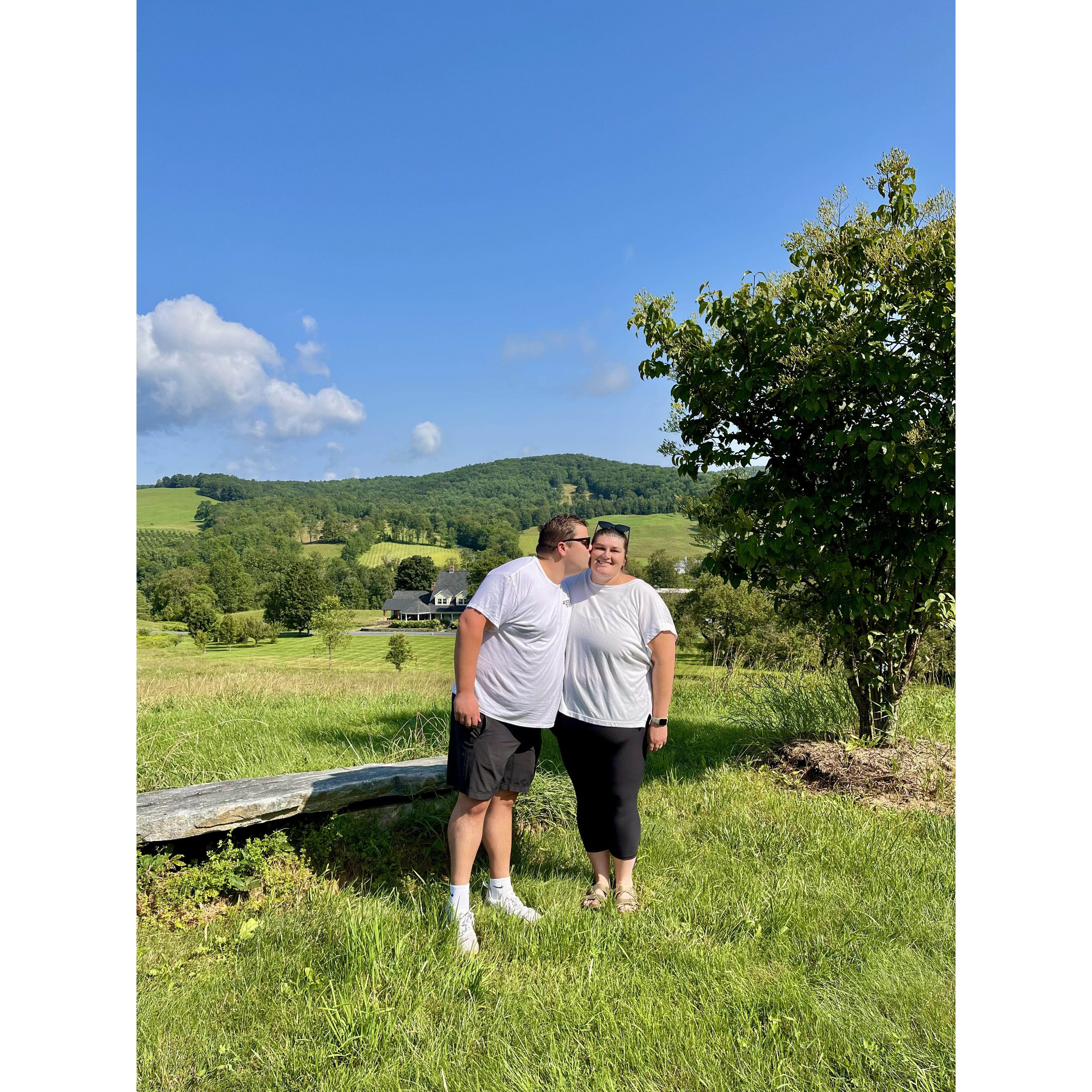 Exploring our wedding venue summer 2023