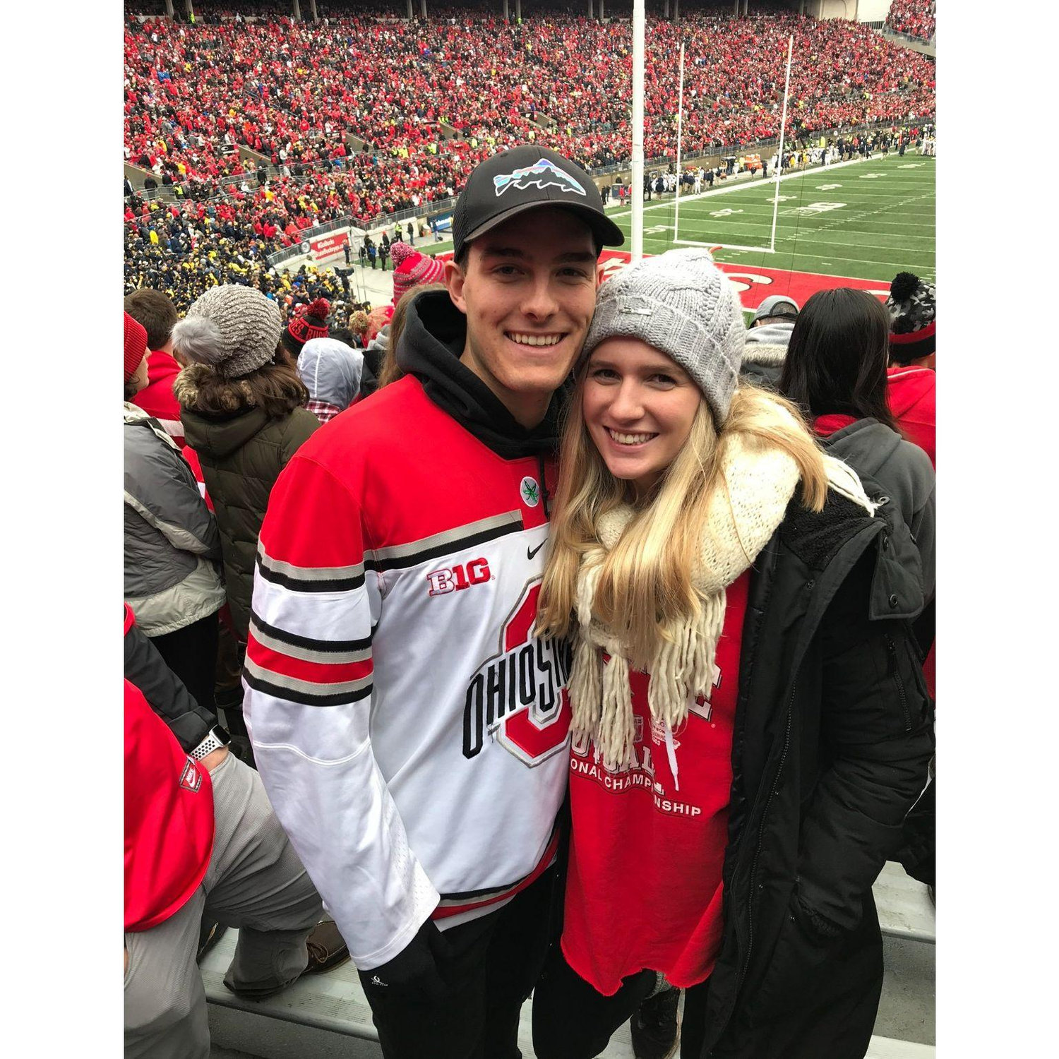 OSU vs Michigan in 2018. Bucks won 62-39!