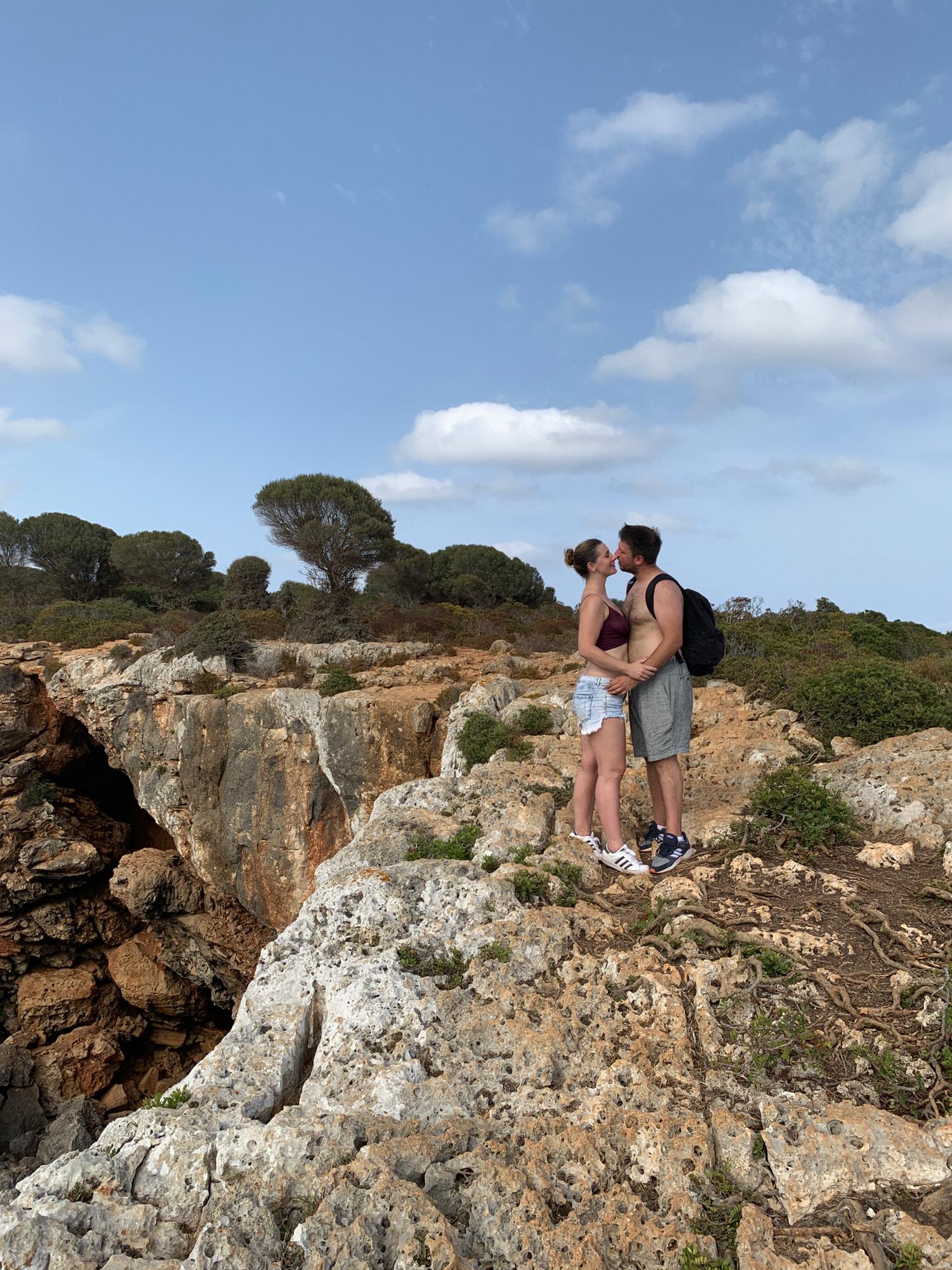 Es Pontas Cala Santanyi, Mallorca, Spain, August 2019