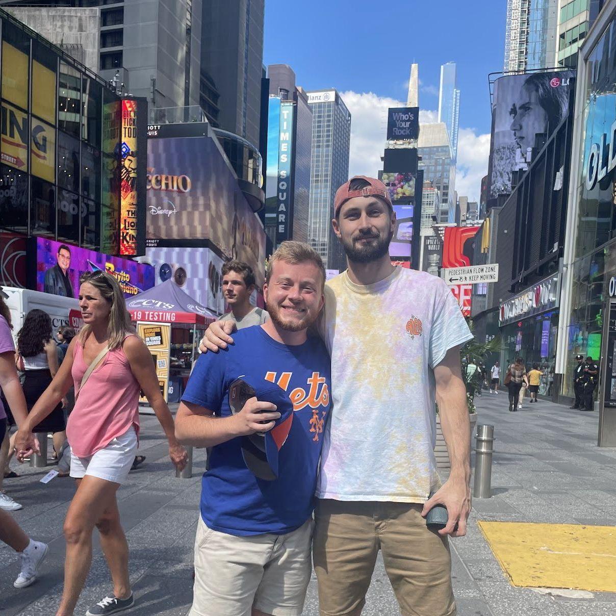 New York, New York with Colin
August 2022