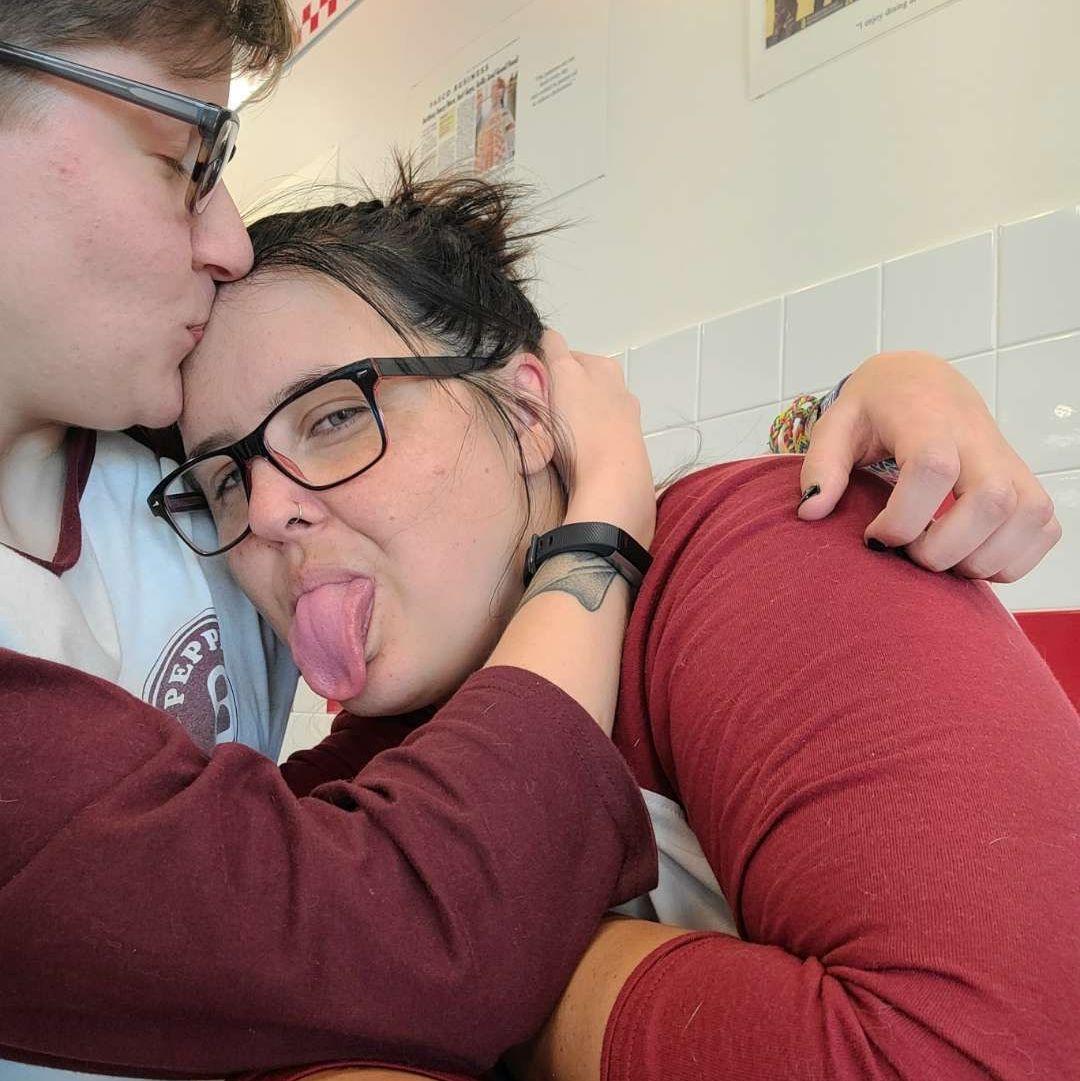 Photos from when they first dated in 2021