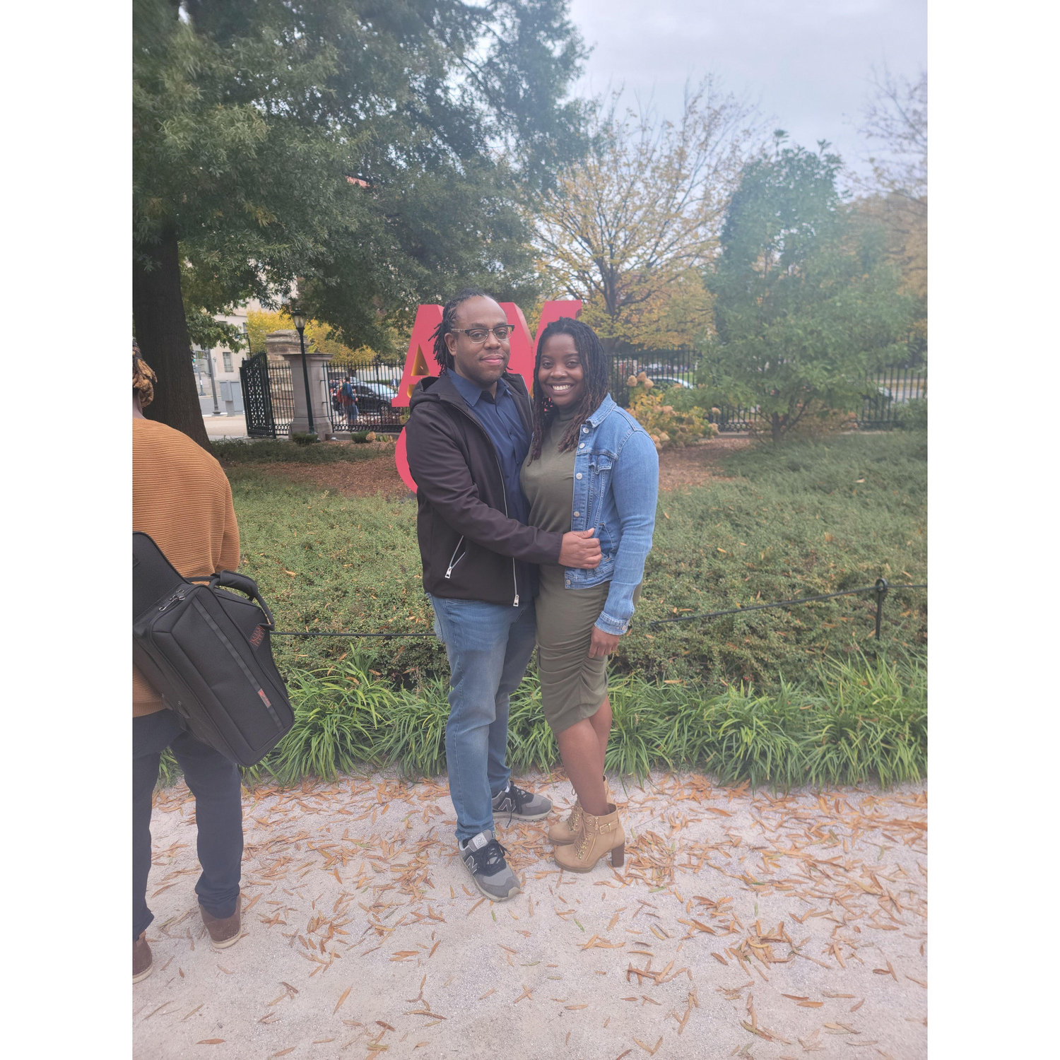 Tiffany & Jullian at the Botanical Gardens, Washington, DC