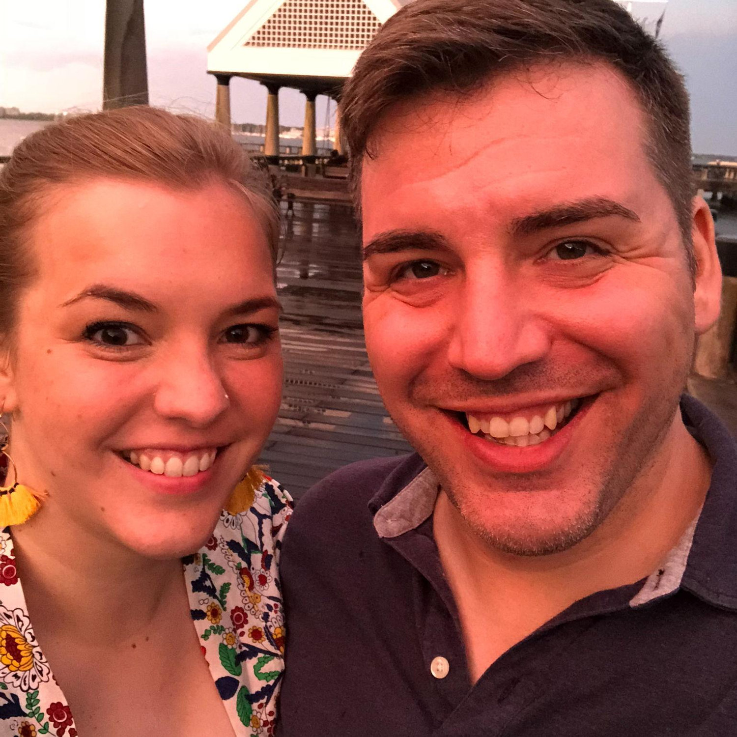 Sunset in Charleston, SC