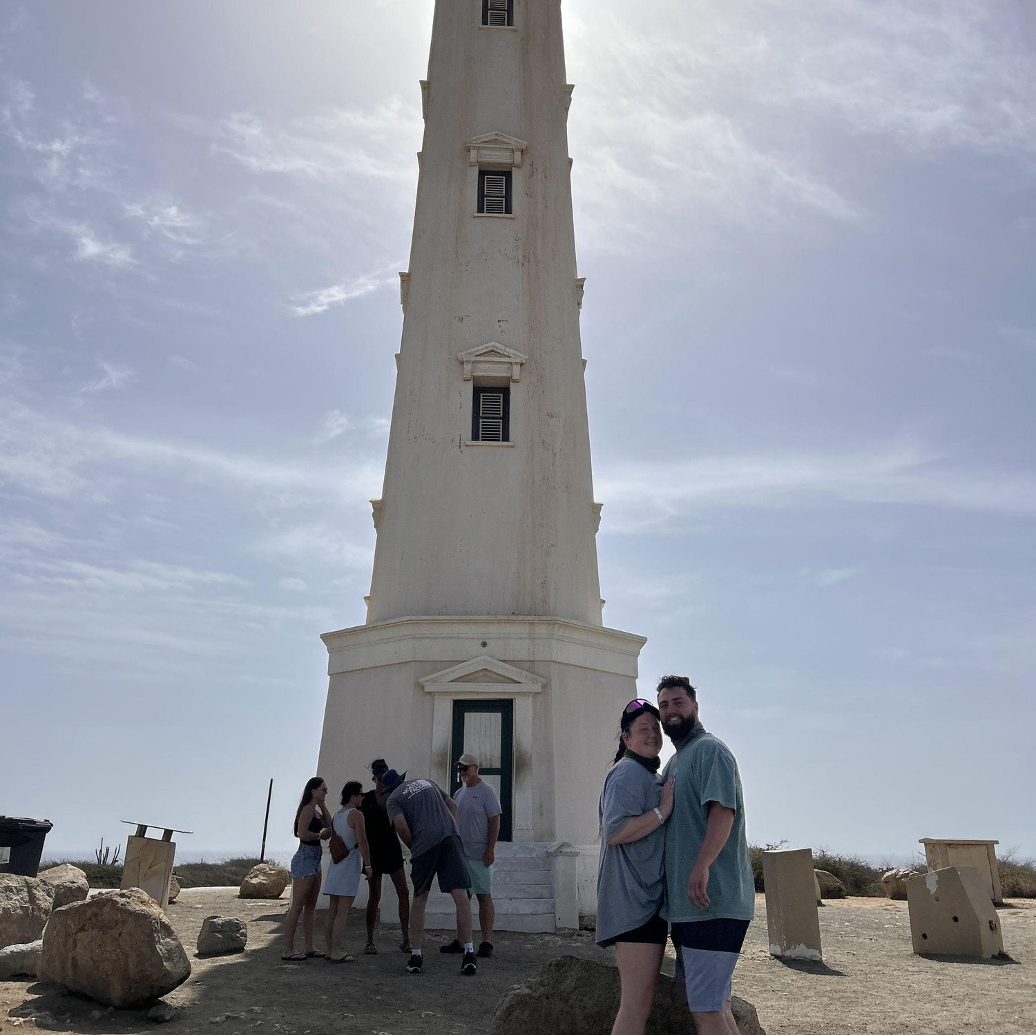 The lighthouse in Aruba