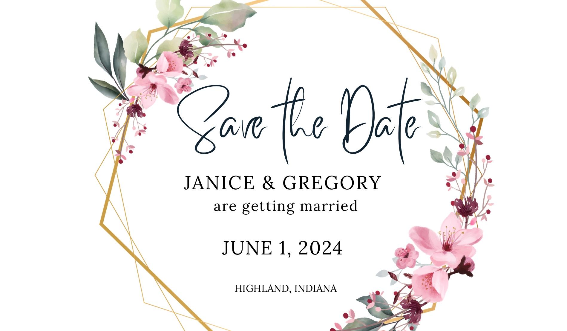 The Wedding Website of Janice Renee’ Ward and Gregory Leon Perry