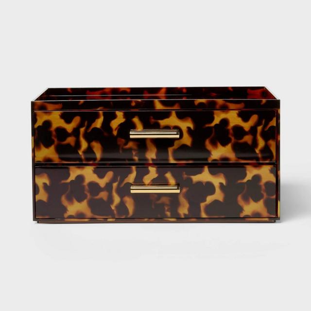 Leopard Print Stacking Drawers - Threshold™