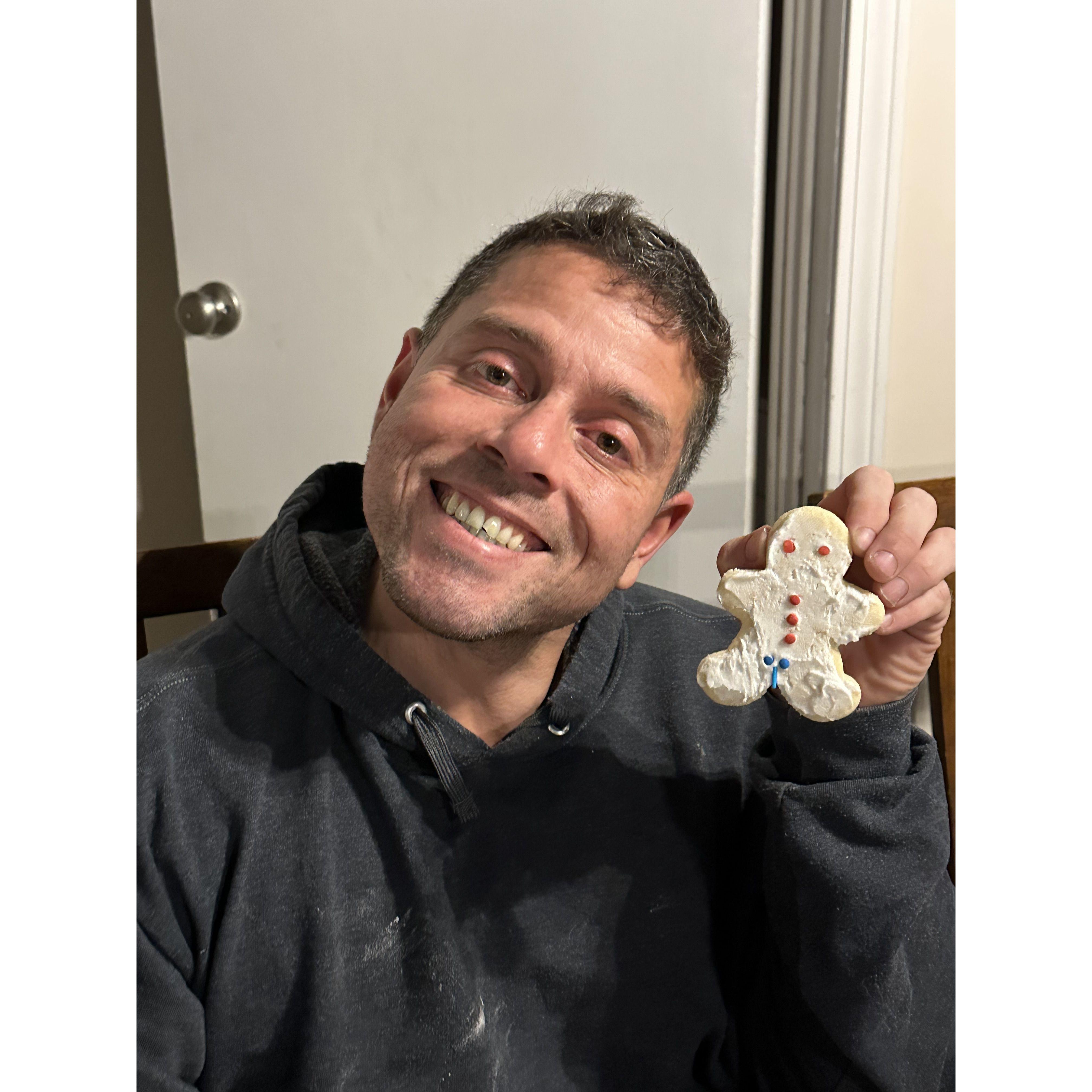 This is why we don't let Steve decorate Christmas cookies...