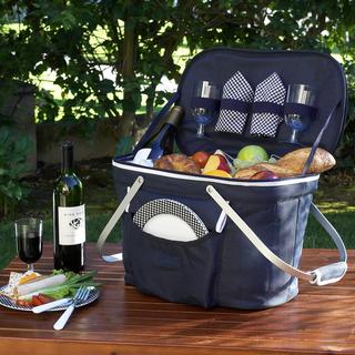 2-Person Insulated Picnic Basket