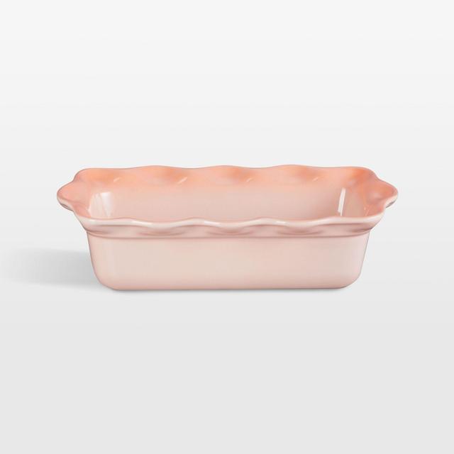 Le Creuset ® Heritage Peche Fluted Ceramic Loaf Pan