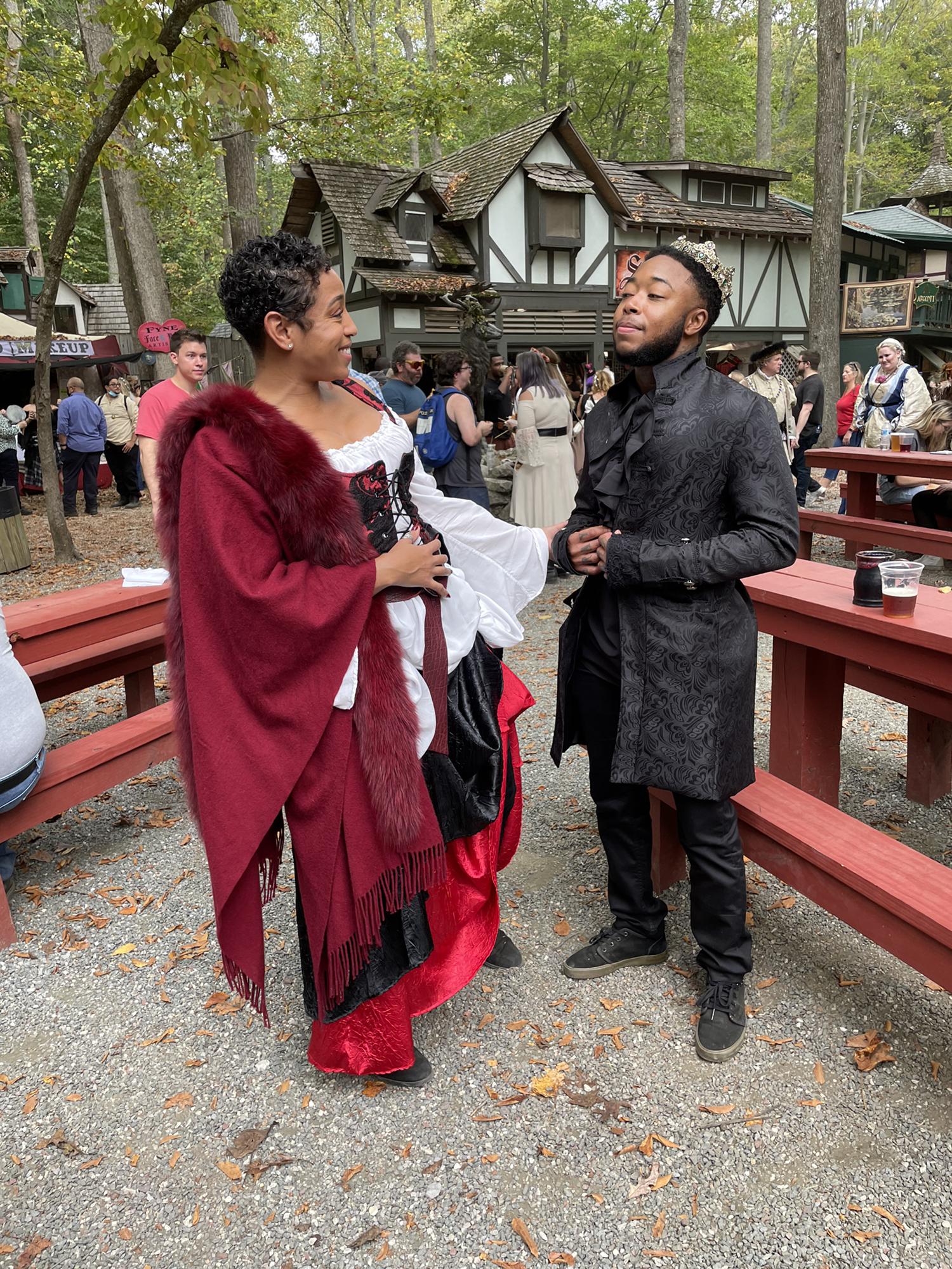 The Renaissance Festival 2021 - It’s a Stacy thing, and Chauncee was a great sport. I think it’s going to be a #StacyxChauncee thing going forward.