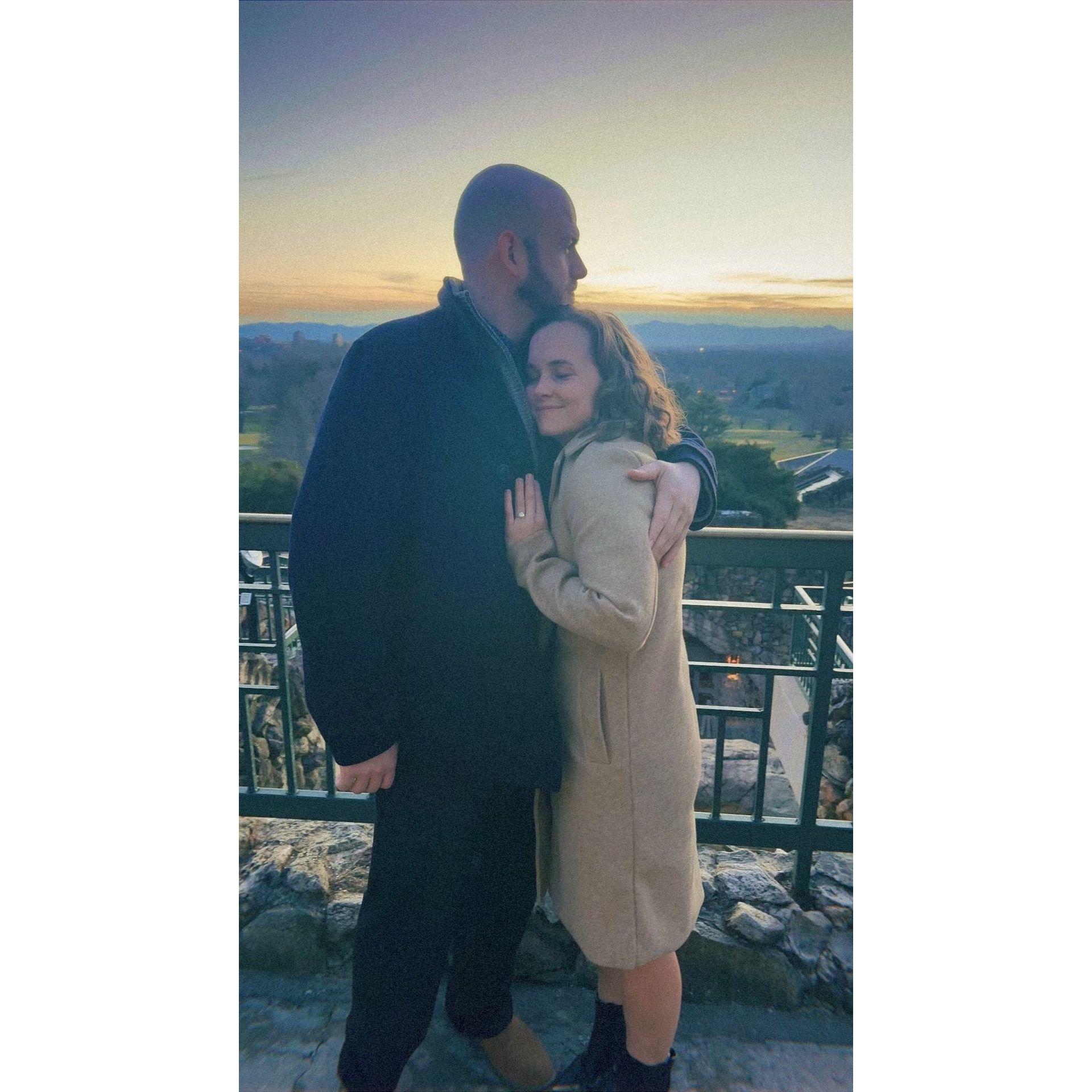 Engaged at The Grove Park!