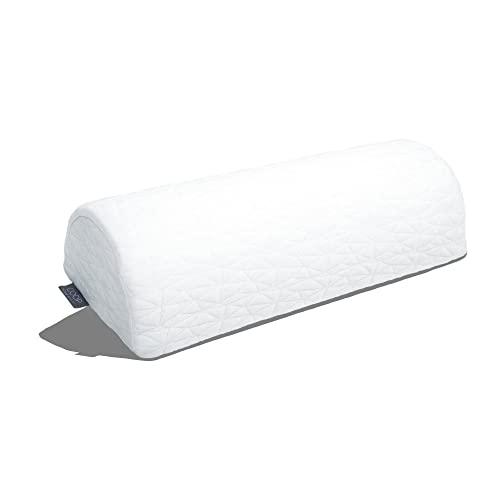 Coop Home Goods - 4 Position Half-Moon Bolster/Wedge Pillow with Adjustable Inserts - Memory Foam Support - Removable Lulltra Cover Bamboo Derived Rayon - Helps Relieve Back, Neck, Knee & Ankle Pain