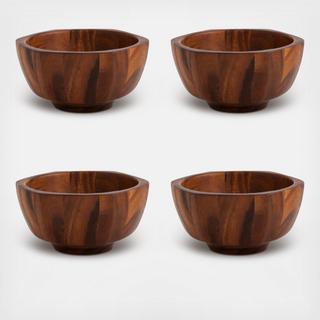 Rivet Salad Bowl, Set of 4