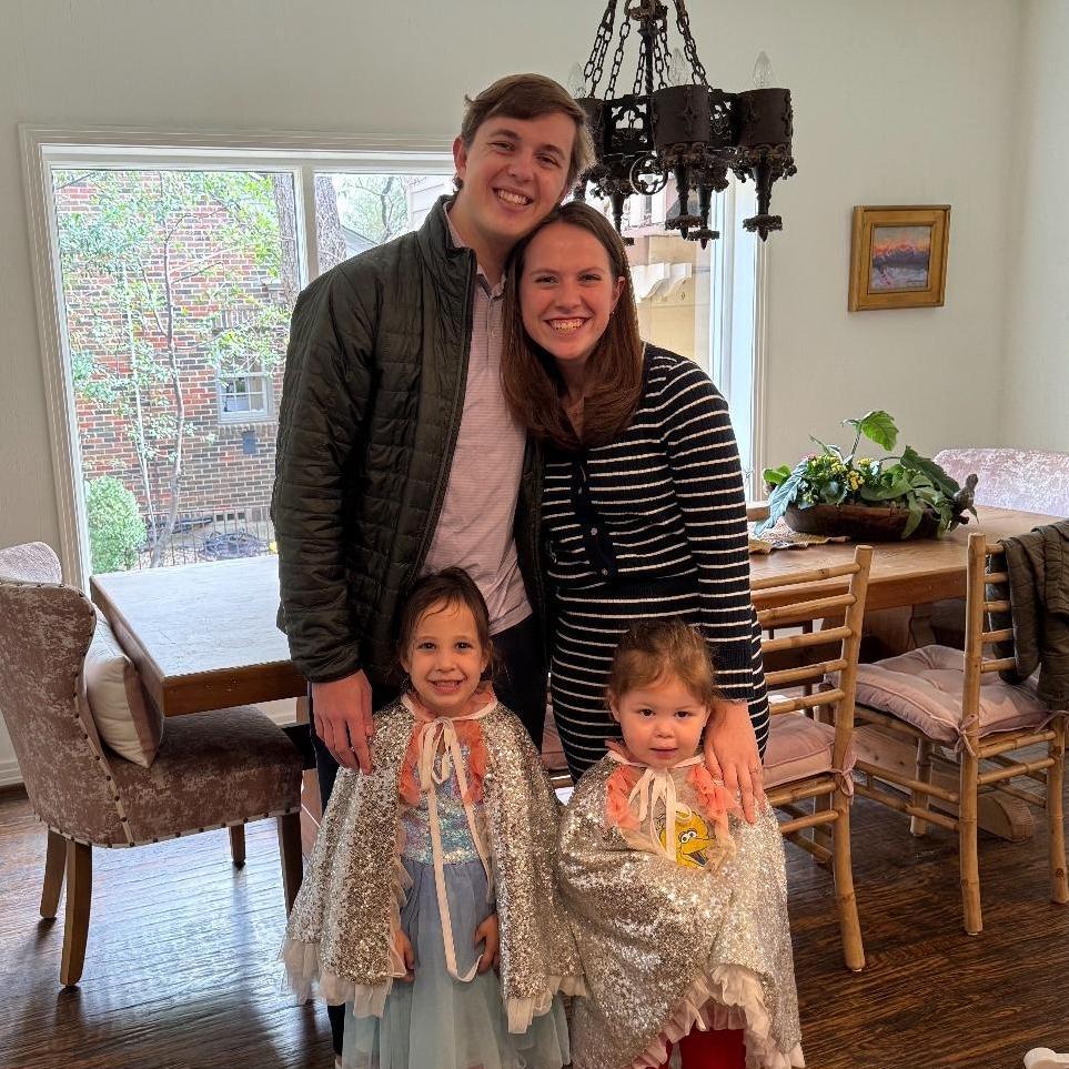 Carter and Rachel asked Kennedy and Charley to be their flower girls on their big day!