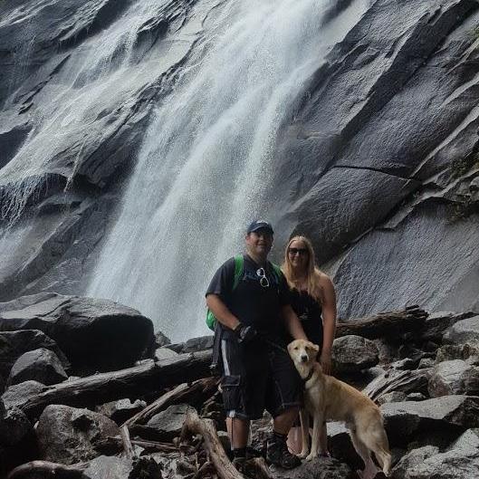 Fun hike with Luka!