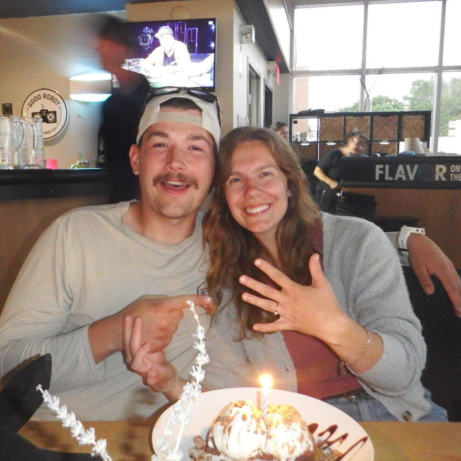The day we got engaged; Sydney, Nova Scotia; August 2025