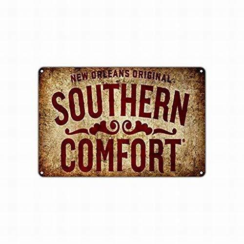 Jesiceny New Tin Sign New Orleans Original Southern Comfort Safety Aluminum Metal Sign for Wall Decor 8x12 INCH