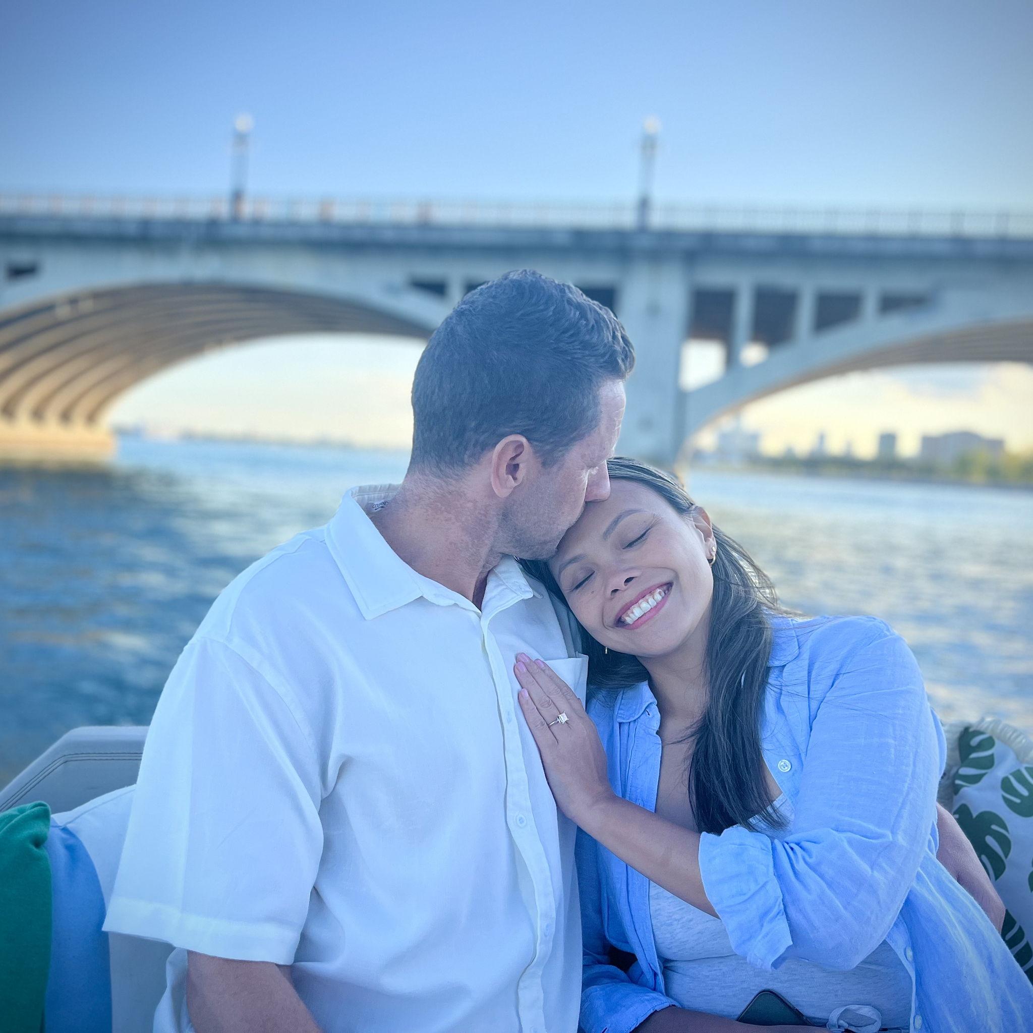 Love feels lighter on the water.