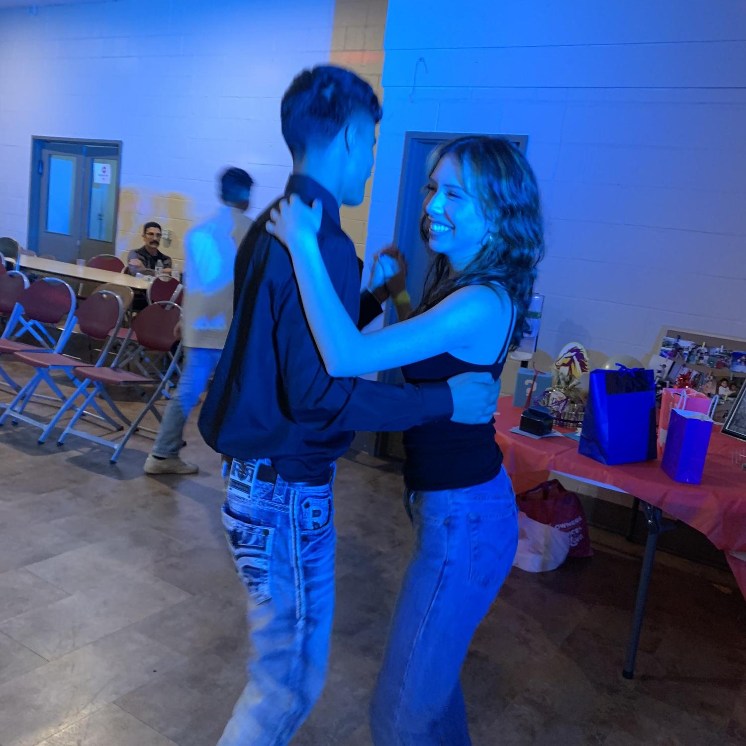 his graduation party :)