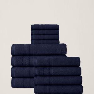 Ralph Lauren Payton 12-Piece Towel Set - Nautical Navy