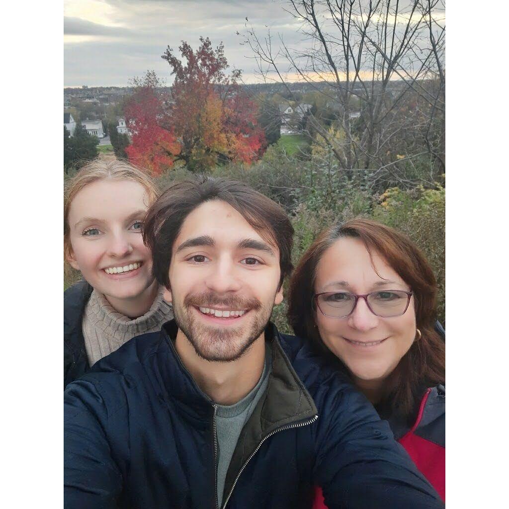 Trip to Albany to meet mom and dad!