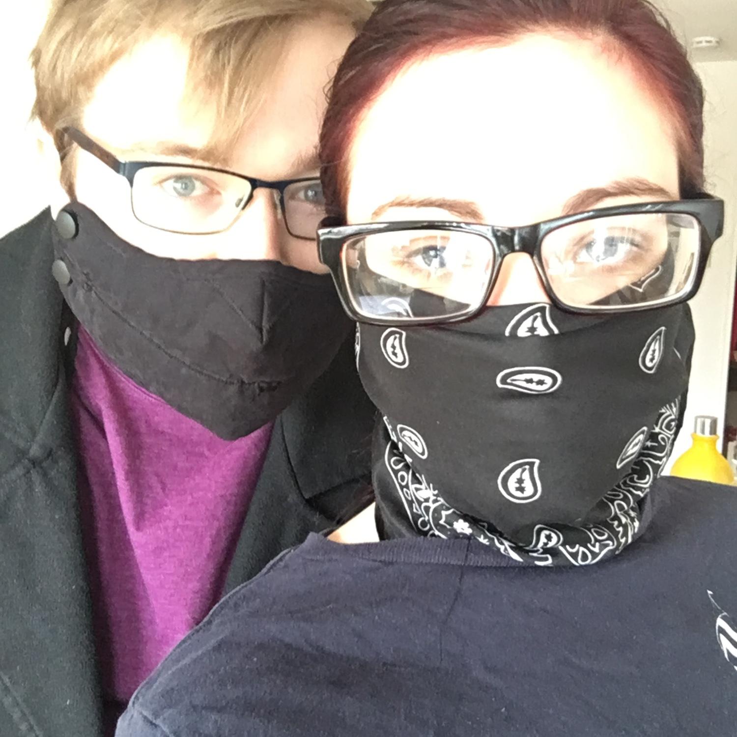 Bonnie and Clydeing it during Covid.