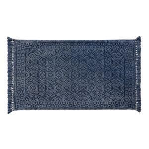 Vintage Stonewashed Geo Bath Mat - World Market