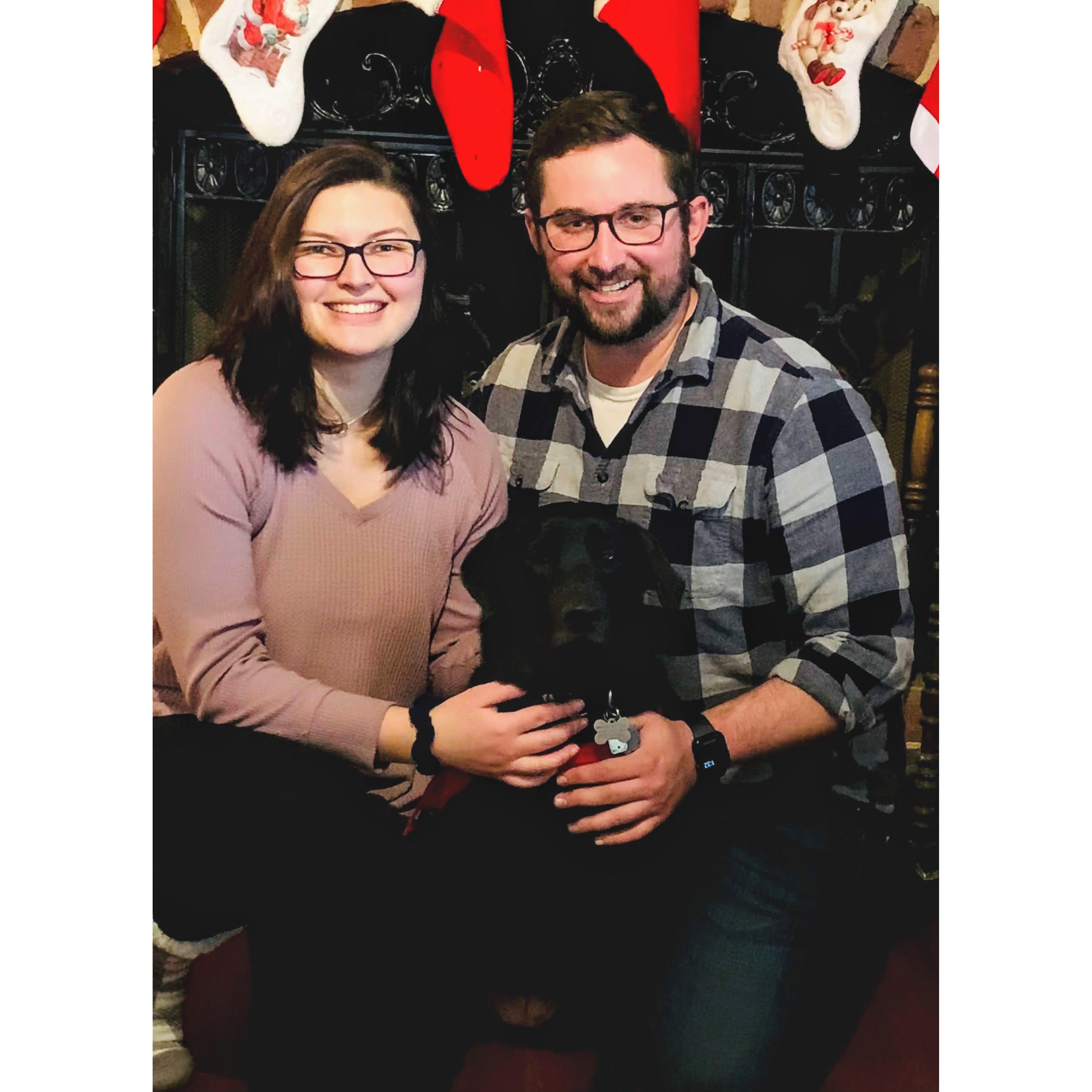 First family photo with our first baby