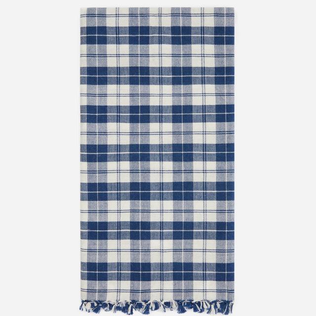 HARBOR PLAID – Blue Tea Towel