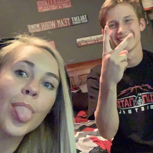 Our first ever picture together