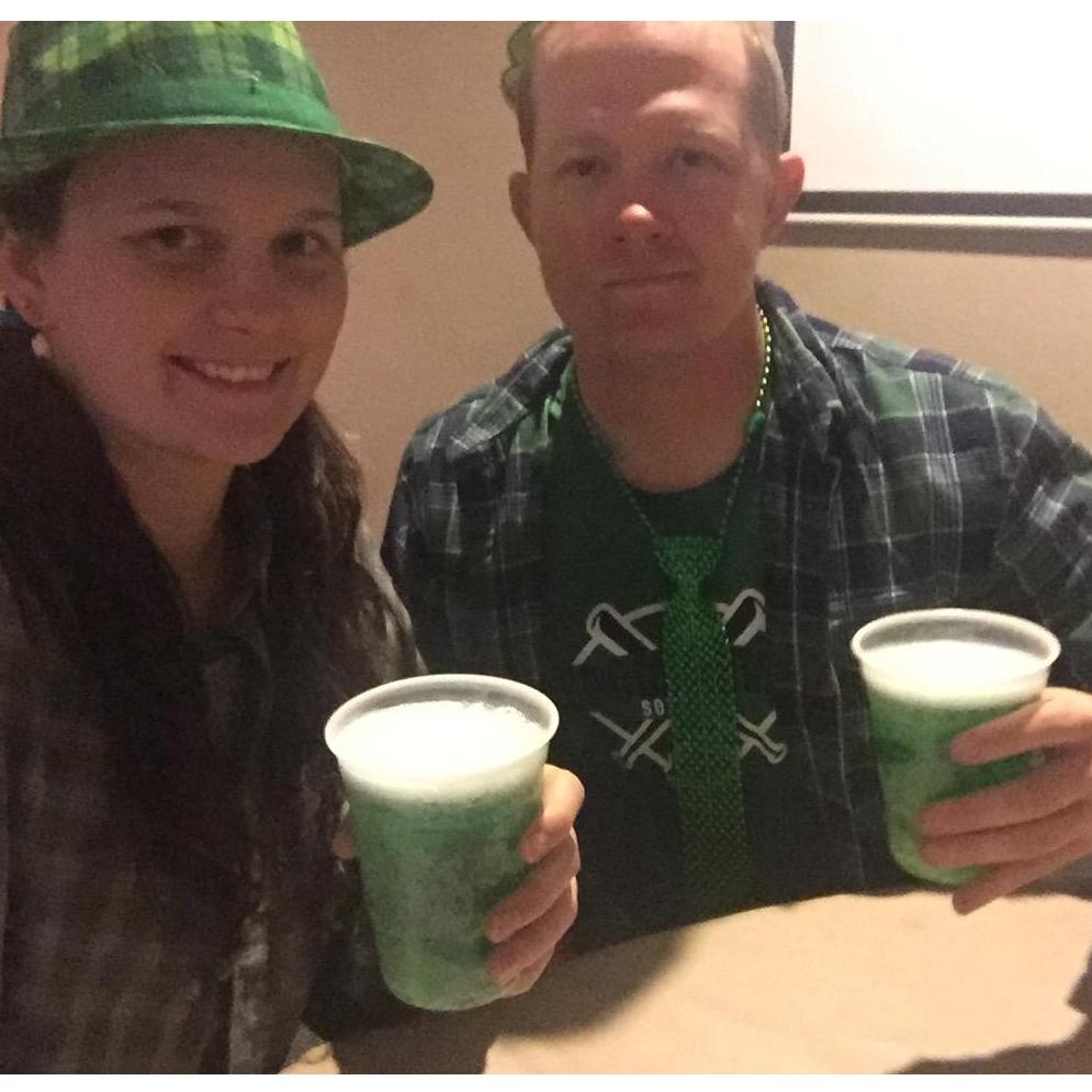 Green Beer for St. Patrick's day.