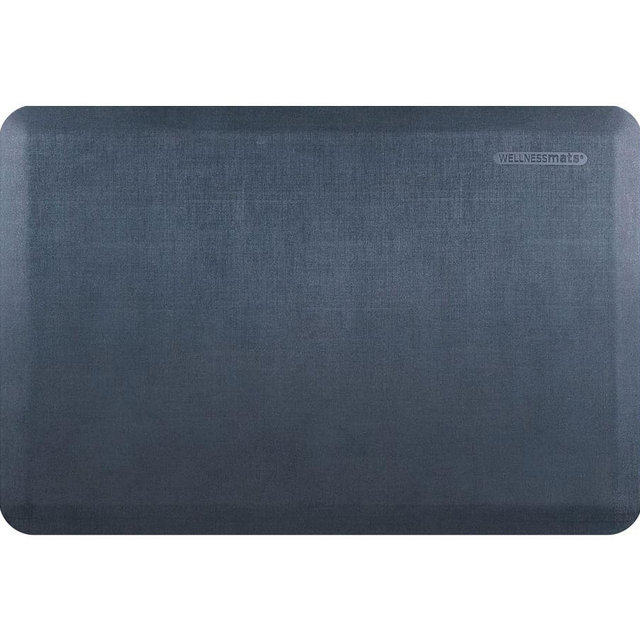 Anti-Fatigue Wellnessmats® Linen Collection, 2 x 3', Lagoon