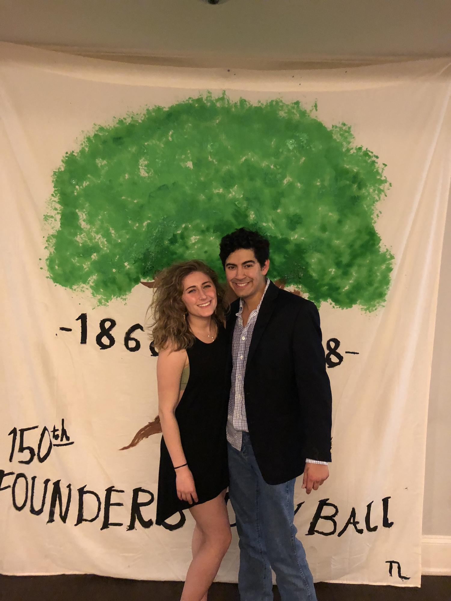 Mallory and Esteban at the Pike Founders’ Day Ball