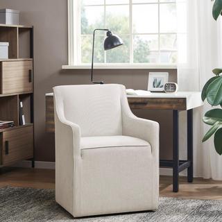 Charlotte Dining Arm Chair with Casters