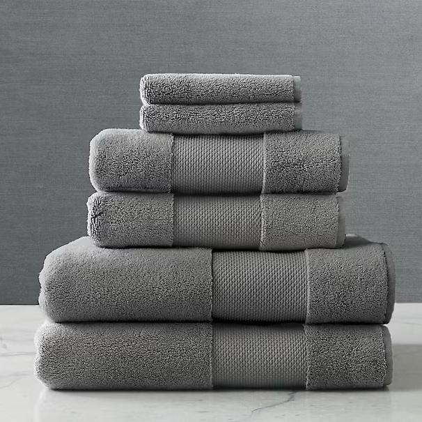 Frontgate Resort Collection™ Bath Towels, Set of Six (carbon)