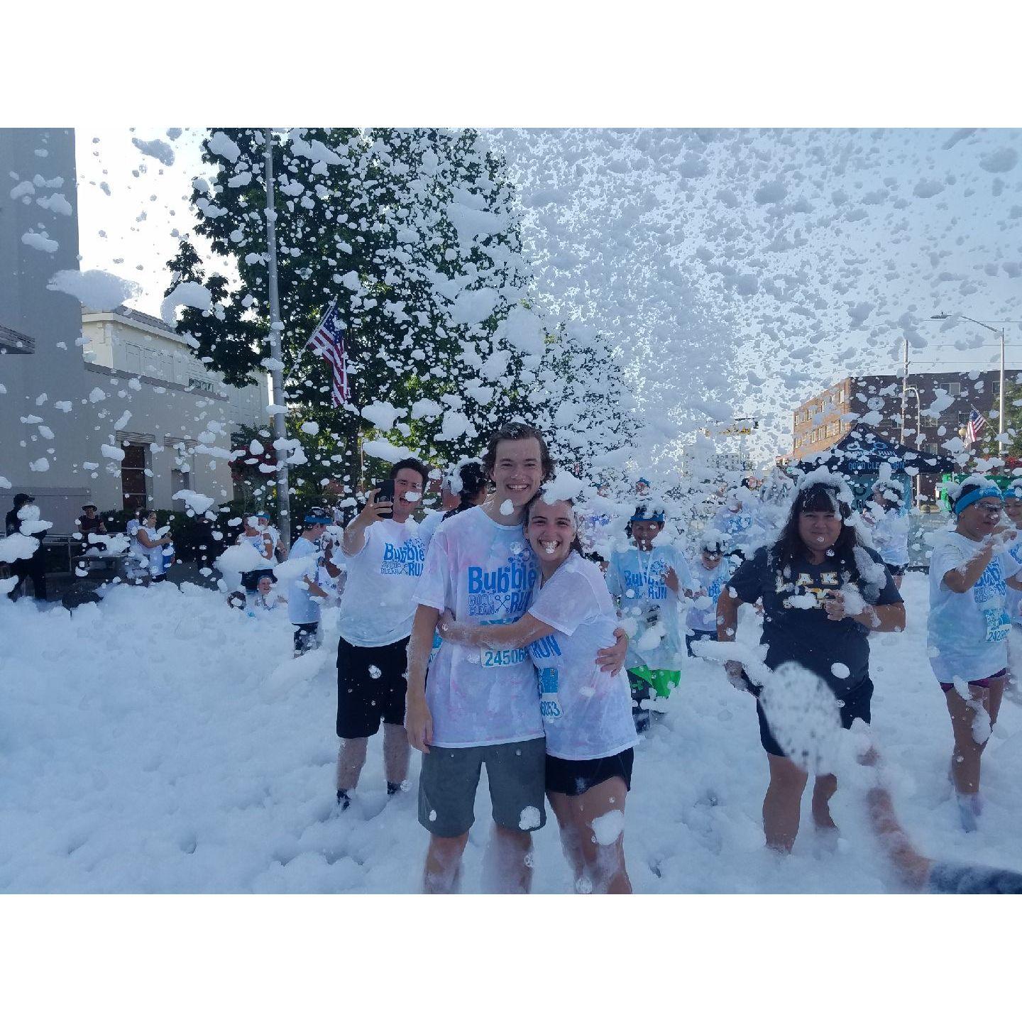 Bubble Run 5k