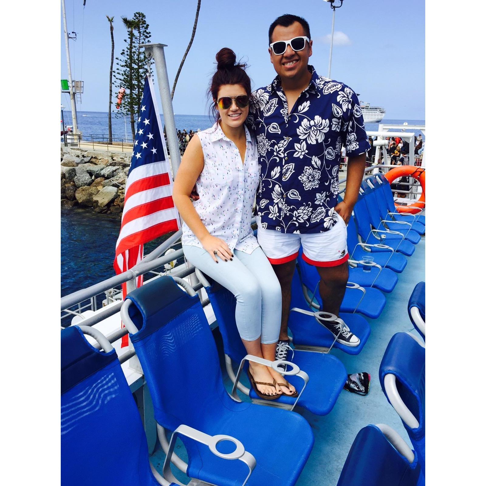 first formal to catalina as a couple