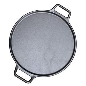 Lodge BOLD 14 Inch Seasoned Cast Iron Pizza Pan, Design-Forward Cookware