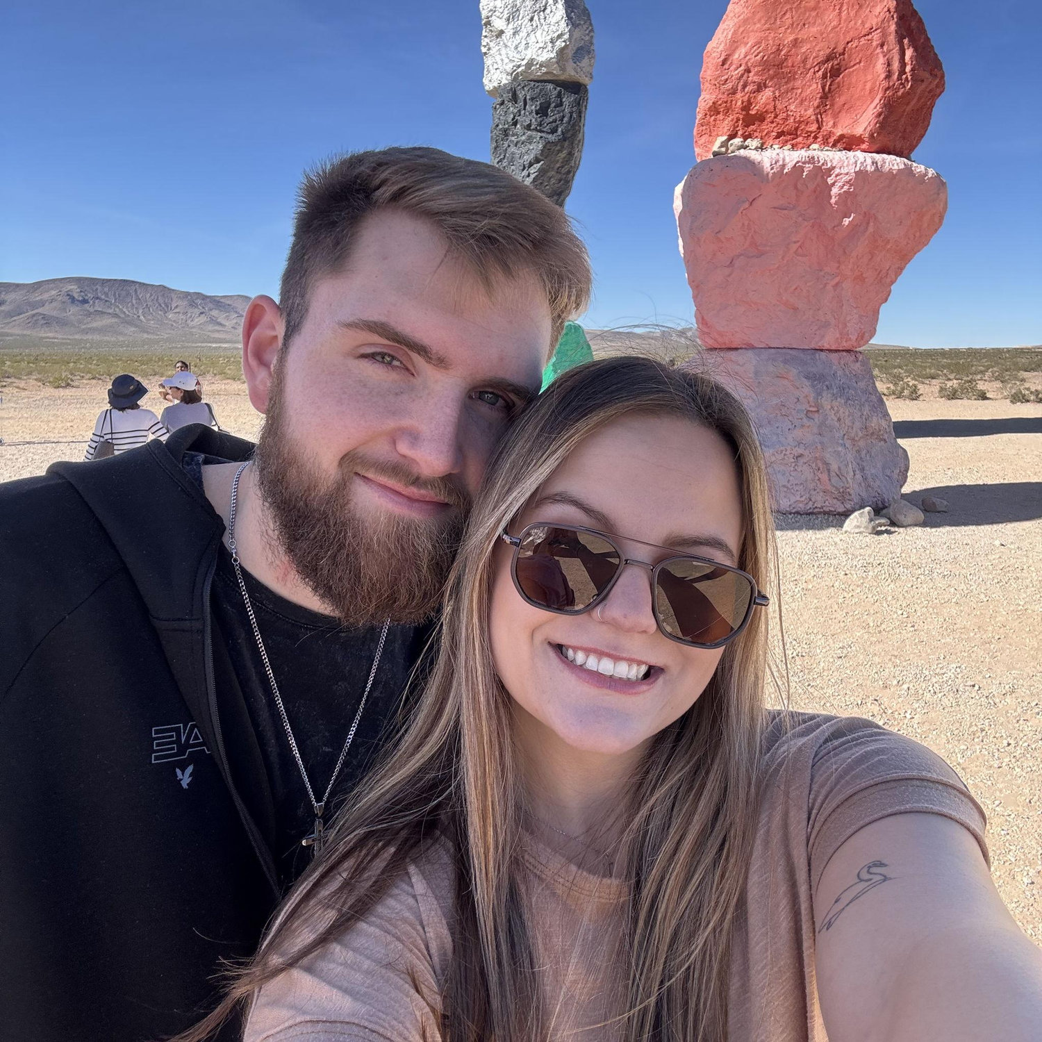 Seven Magic Mountains in Las Vegas