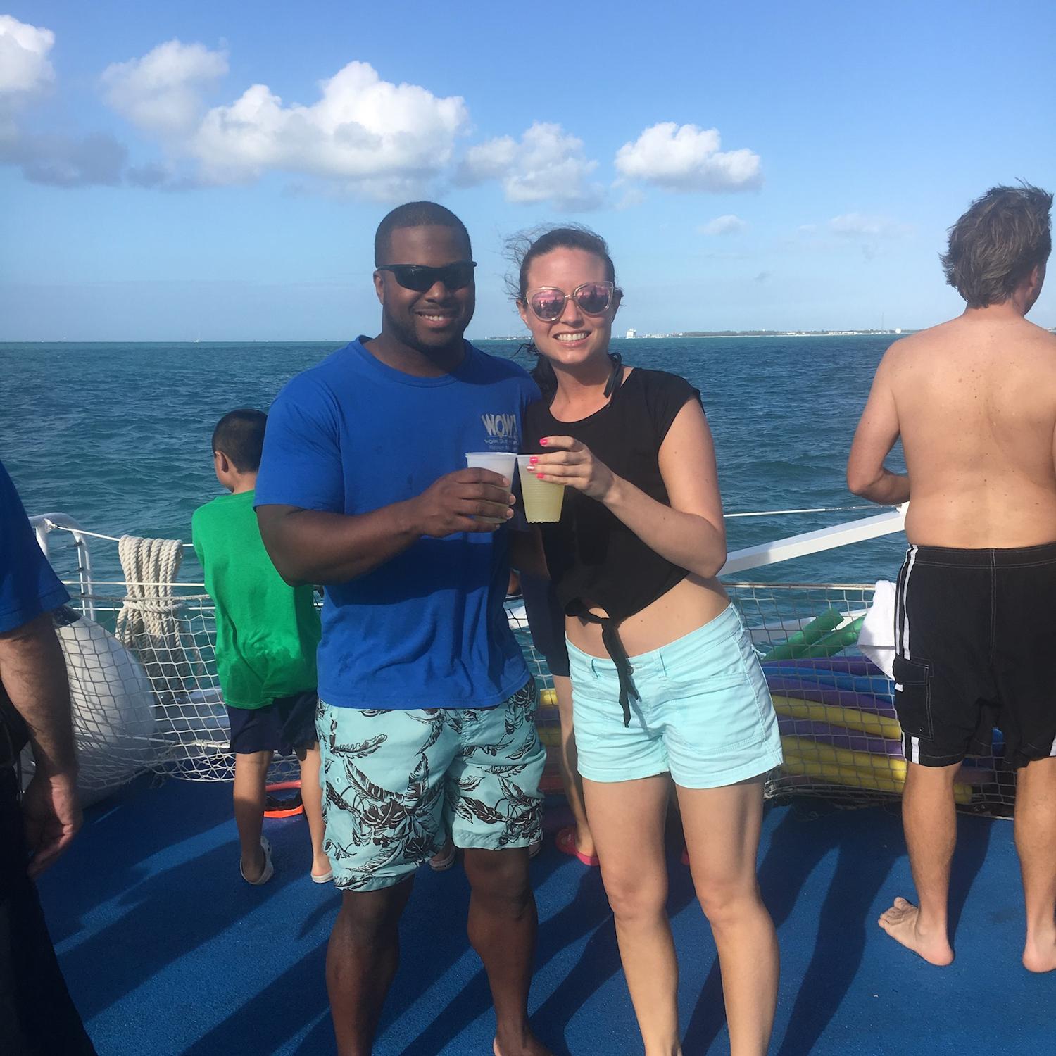 Celebrating our birthdays in Key West