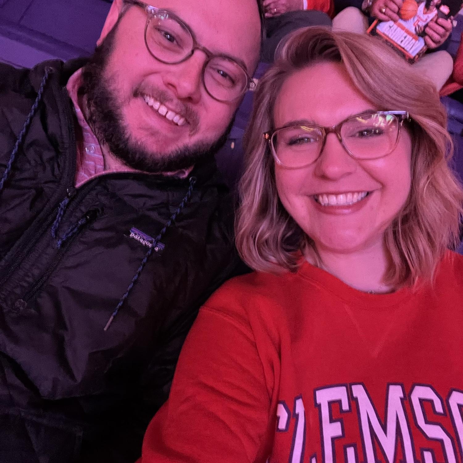 Emily's first basketball game!